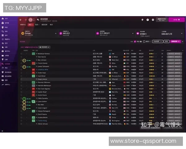 深入解析足球经理球探属性提升球队选材能力的关键因素